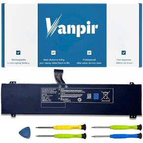 بطارية كمبيوتر محمول GKIDT-03-17-3S2P-0 متوافقة مع XPG Xenia 15 XMG Fusion 15 XFU15L19 GLIDK-00-15-3S2P-0 GKIDT-00-13-3S2P-0 11.4V 93.48Wh 8200mAh 6Cell