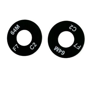 OEM Rear Back Camera Glass Lens W/Adhesive Replacement for Motorola Moto G84 XT2347 2pcs/Set
