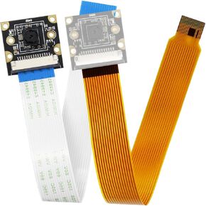 Yahboom IMX219 HD Camera with Case,8MP 160°FOV Camera Module Compatible with NVIDIA Jetson Nano/Xavier NX/Jetson Orin Nano/NX (IMX219 120°camera+15/22pin)