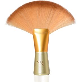 SunFX Finishing Powder Brush | Large Professional Fan Brush for Salon Use | Perfect For Spray Tan Powder