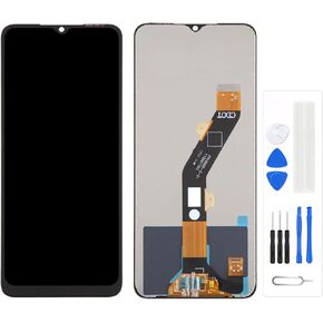 LCD Screen for Tec-no Spark 10 10C KI5K Replacement LCD Display Touch Digitizer Assembly (Black)