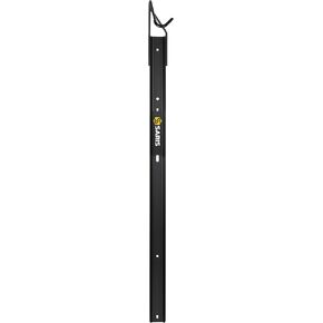 Saris Bike Trac Space-Saving Vertical Solution to Bike Storage Simple, Space Efficient Storage, Wide Wheel Track for All Bikes, Full-Length Tray, Multiple Mounting Configurations, Black