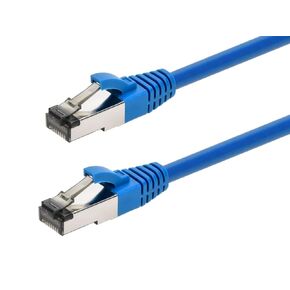 Monoprice Cat8 Patch Cable - 2 Feet - Black | Double Shielded (S/FTP), 28AWG, 2GHz, 40G, Pure Bare Copper, Snagless RJ45, Ethernet Cable