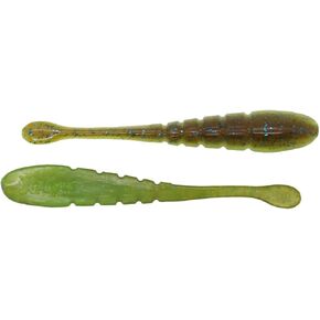 X Zone Lures Pro Series Slammer, Winning Drop Shot Baits for Bass That Fish Can't Resist, 4" (8 Pack)