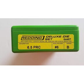 Redding Reloading Series B Deluxe Die Set for Bottleneck Cases 6.5 PRC, 84487
