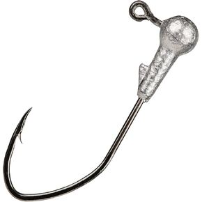 Strike King (MRCJH132S-U) Mr Crappie Jig Head with Slab Slasher Hook Fishing Lure, 999 - Nude, 1/32 oz, #2 Black Nickel Eagle Claw Hook in Kuwait