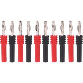 Banana Plug Connector, 4mm Male to 2mm Female, Banana Jack Binding Post Socket Banana Connector Adapter for Speaker Amplifier