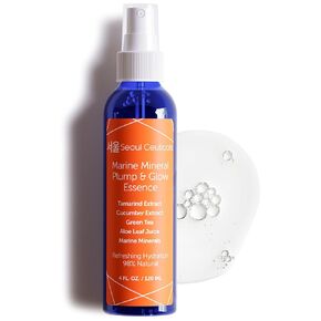 SeoulCeuticals Korean Skin Care Essence - K Beauty Skincare Spray Mist For Face Contains Cucumber Extract and Marine Minerals + Organic Aloe - You'll Get That Healthy Youthful Glow