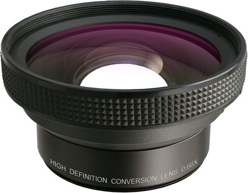 Super Quality Wideangle Lens 0.66X(front filter size: 72mm/rear size: 49mm) packed in display box in Saudi Arabia