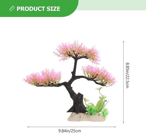 1 Set Aquarium Decoration Fish Tank Decorations Fish Tank Grass Fish Tank Aquarium Grass Aquarium Decor Silicone Kit Planta Artificial Aquarium Fake Plant Gravel Glass Purple Resin in Saudi Arabia