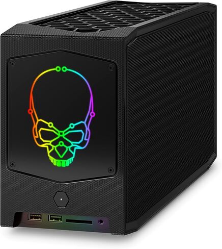 Intel Newest NUC 11 Extreme Mini Desktop, NUC11BTMi7 Black i7-11700B 8-Core, 32GB RAM, 2x1TB PCIe SSD (2TB), UHD, WiFi 6, Bluetooth 5.2, 1xHDMI, SD Card, Win 11 Pro with Hub in Saudi Arabia