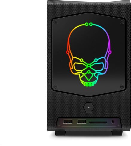 Intel Newest NUC 11 Extreme Mini Desktop, NUC11BTMi7 Black i7-11700B 8-Core, 32GB RAM, 2x1TB PCIe SSD (2TB), UHD, WiFi 6, Bluetooth 5.2, 1xHDMI, SD Card, Win 11 Pro with Hub in Saudi Arabia