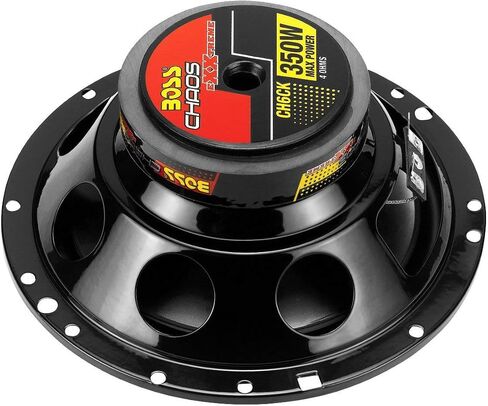 2) BOSS CH6CK 6.5 بوصة 350 وات نظام مكبرات صوت السيارة ثنائي الاتجاه ستيريو أحمر (متجدد) in Saudi Arabia