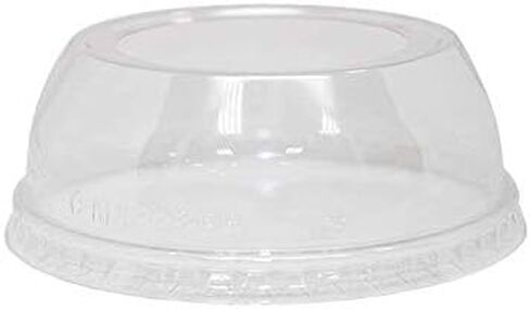 Karat C-KDL626 98mm PET Dome Lids for C-KC12, C-KC16, C-KC20, C-KC24 (Case of 1000) in Kuwait