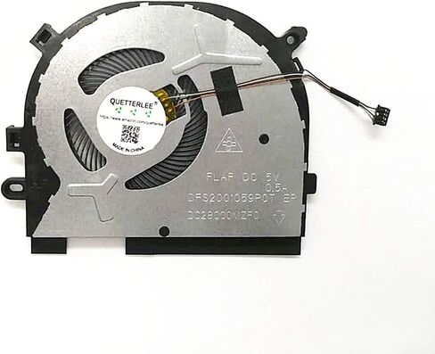 مروحة تبريد وحدة المعالجة المركزية للكمبيوتر المحمول الجديدة البديلة لجهاز Lenovo IdeaPad S340-15API S340-15IWL S340-15IIL S340-15IML C340-15IWL S540-15IWL FLEX-15IWL Series DFS2001059POT FLAF 5F10S13881 Fan in Saudi Arabia
