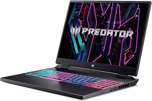 كمبيوتر محمول للألعاب acer Predator Helios Neo 16، شاشة 16 بوصة WUXGA 165 هرتز IPS، Core i7-13650HX، GeForce RTX 4060، 32 جيجابايت DDR5، 2 تيرابايت PCle 4.0، 4-Zone RGB KB، WiFi 6E، RJ45، USB-C، HDMI، PDG HDMI ، فوز 11 برو in Saudi Arabia