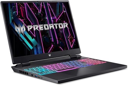 كمبيوتر محمول للألعاب acer Predator Helios Neo 16، شاشة 16 بوصة WUXGA 165 هرتز IPS، Core i7-13650HX، GeForce RTX 4060، 32 جيجابايت DDR5، 2 تيرابايت PCle 4.0، 4-Zone RGB KB، WiFi 6E، RJ45، USB-C، HDMI، PDG HDMI ، فوز 11 برو in Saudi Arabia
