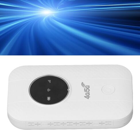 4G LTE Mobile Hotspot, Professional Portable Travel Routers SIM Card, 300Mbps High Speed Unlocked Router Hotspot Device for Home Office Travel, Up to 10 Users in Saudi Arabia