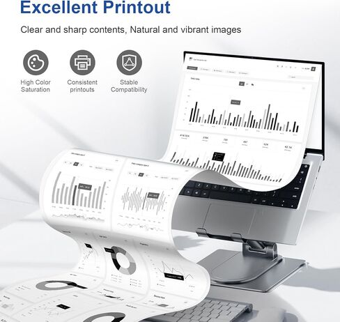 خرطوشة حبر سوداء 134A بديلة لخرطوشة الحبر HP 134A W1340A 134X W1340X المتوافقة مع طابعة HP M209dw MFP M234dw M234sdw M234sdn (مع رقاقة، 2-أسود) in Kuwait