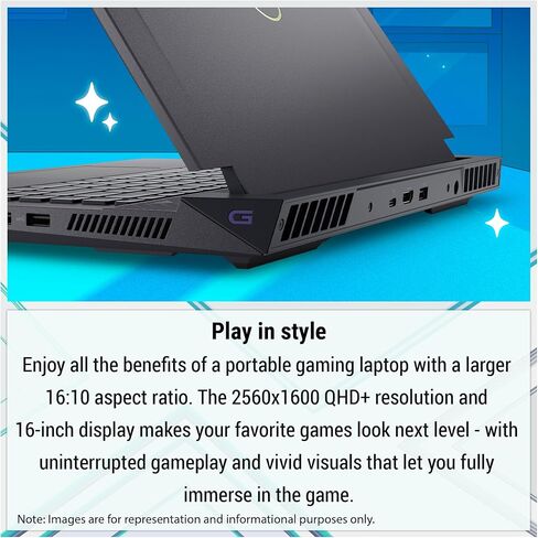 Dell G16 7630 Gaming Laptop, Intel i7-13650HX, 32 GB DDR5 Ram, 2 TB PCle SSD, 16" QHD+ (2560x1600), Nvidia Geforce RTX 4060, W11 Home in Saudi Arabia