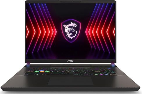 كمبيوتر محمول MSI Vector 17 HX للألعاب مقاس 17 بوصة WQXGA 240 هرتز (24 كور الجيل الرابع عشر Intel i9-14900HX، GeForce RTX 4070، 64 جيجابايت DDR5، 1 تيرابايت PCIe SSD، لكل مفتاح RGB KYB، Thunderbolt 4، WiFi 7، Win11P) مع موزع DKZ in Saudi Arabia