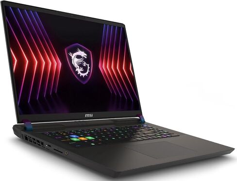 MSI Vector 17 HX Gaming Laptop 17" WQXGA 240Hz (24-Core 14th Gen Intel i9-14900HX, GeForce RTX 4070, 64GB DDR5, 1TB PCIe SSD, Per Key RGB KYB, Thunderbolt 4, WiFi 7, Win11P) w/DKZ Hub in Saudi Arabia