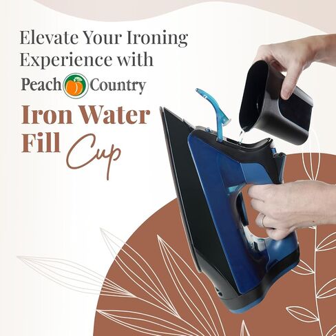 Peach Country 12 Oz Iron Water Fill Cup for (Rowenta Irons) (1) in Saudi Arabia