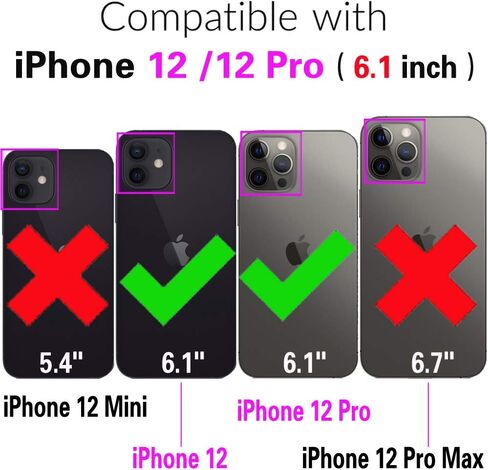 Asuwish Phone Case for iPhone 12 Pro 6.1 with Tempered Glass Screen Protector Cover and Ring Holder Stand Rugged Slim Cell Accessories iPhone12pro 5G i 12s iPhone12 12pro Women Men ClearBlue in Saudi Arabia
