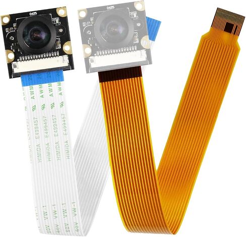 كاميرا Yahboom IMX219 HD مع حافظة، وحدة كاميرا 8 ميجابكسل 160 درجة FOV متوافقة مع NVIDIA Jetson Nano/Xavier NX/Jetson Orin Nano/NX (IMX219 120 درجة كاميرا + 15/22 دبوس) in Kuwait