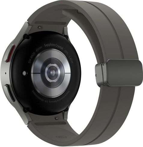 SAMSUNG Galaxy Watch 5 Pro (45mm,WIFI + 4G LTE) 1.4'' Super AMOLED Smartwatch GPS Bluetooth with Sleep Coaching,Bioactive Sensor,Water Resistant R925U (Fast Charger Bundle,Black Titanium) (Renewed) in Kuwait