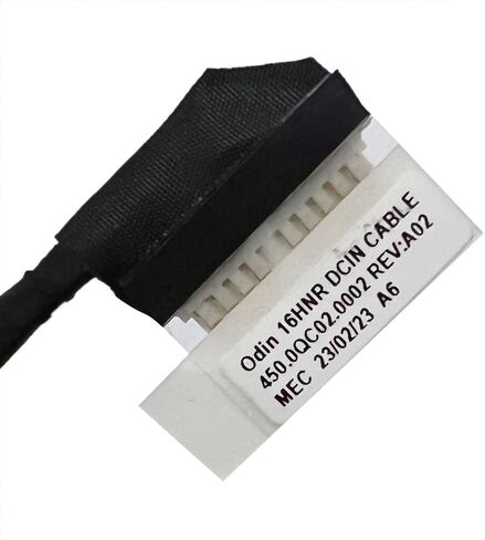 كابل توصيل بمنفذ مقبس الطاقة DC بديل لجهاز Dell Inspiron 16 7620 ODIN 16HNR CN: 450.0QC02.0002 in Kuwait