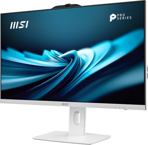 MSI Modern AM272P AIO Desktop: 27" FHD, Intel Core 7-150U, 32GB Memory, 1TB M.2 NVMe SSD, WiFi 6E, BT 5.3, Windows 11 Home: White 1M-820US in Saudi Arabia