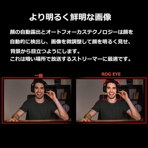 ASUS ROG Eye 1080P 60fps USB Webcam with Beamforming Microphone and Auto Exposure/Auto Focus Technology for PC or MacOS in Saudi Arabia