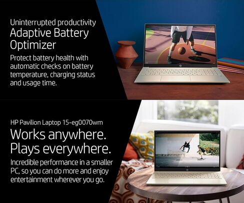 HP Pavilion 15.6" FHD 1080p Touch Laptop Intel Core i7 Processor Iris Xe Graphics Wi-Fi 6 Webcam Backlit Keyboard Windows 11 Home W/Stylus (64GB RAM | 1TB PCIe SSD) in Saudi Arabia