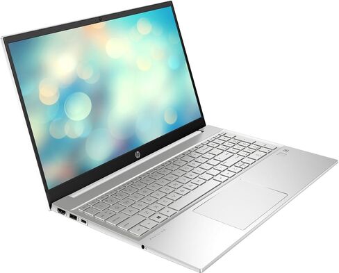 كمبيوتر محمول HP Pavilion 15t Business مقاس 15.6 بوصة يعمل باللمس FHD IPS (10 نواة Intel i7-1355U، ذاكرة الوصول العشوائي 16 جيجابايت، 1 تيرابايت PCIe SSD، Intel Iris Xe، بصمة الإصبع، KYB بإضاءة خلفية، WiFi 6، كاميرا ويب عالية الدقة، Win11P) مع موسع منفذ U in Saudi Arabia