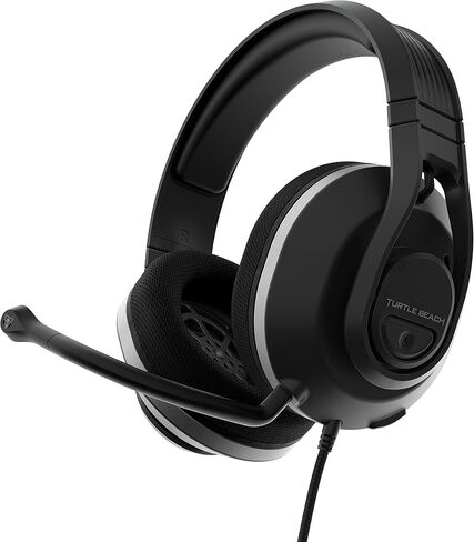 Turtle Beach Recon 500 Multiplatform Gaming Headset for Xbox Series X/ S, Xbox One, PS5, PS4, PlayStation, Nintendo Switch, Mobile, & PC with 3.5mm - 60mm Dual Drivers, Memory Foam - White in Kuwait
