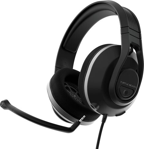 Turtle Beach Recon 500 Multiplatform Gaming Headset for Xbox Series X/ S, Xbox One, PS5, PS4, PlayStation, Nintendo Switch, Mobile, & PC with 3.5mm - 60mm Dual Drivers, Memory Foam - White in Kuwait