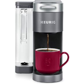 Keurig K-Supreme Single Serve K-Cup Pod Coffee Maker, With MultiStream Technology, Grey, 17.913in x 7.047in x 14.409in
