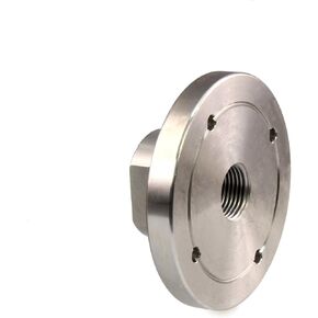 3" Steel Lathe Faceplate, 3/4" x 16TPI