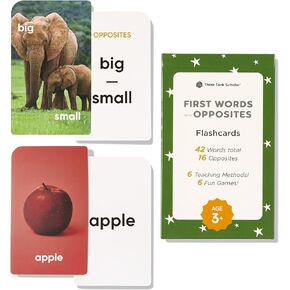 Think Tank Scholar Flash Cards for Preschool, Pre K and Kindergarten Set of 5, 180 Cards - Learn Alphabets, Colors, Number, Shapes Animals & Sight Words - Educational Flashcards for Kids 2-5 Years