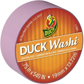 Pastel Purple - Duck Washi Crafting Tape 0.75 in. X 15 yd.