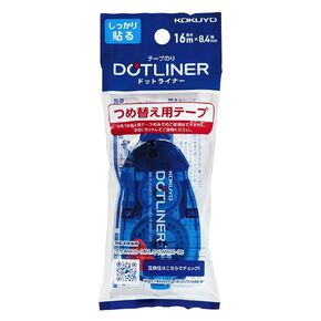 KOKUYO Dotliner Strong Adhesive Tape Glue Refill, Dotliner Tape Runner Refill, Standard Type, Permanent Adhesive, Japan Import (TA-D400-08N)