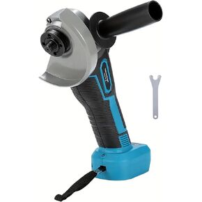Cordless Angle Grinder Compatible With Makita Battery(Not Included),4-1/2-Inch High-Power Angle Grinder for Metal,Tile Cutting and Grinding