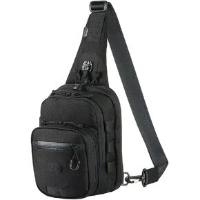 M-Tac Elite Cross Bag Slim - Tactical Crossbody Sling Backpack for Man with CCW Concealed Carry (Multicam, Slim)
