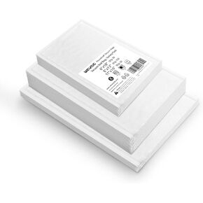 [2024 New] 6" x 10", 8" x 12" and 11" x 16" Precut Bags, 250 Count, Vacuum Sealer Bags for Food, Great for Food Storage, Sous Vide and Meal Prep, Wevac Lite