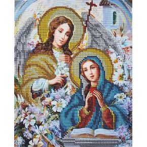 مجموعة تطريز بالخرز من AllAboutEmbroideryUA، مجموعة نسيج يدوية بإبرة الإعلان، أيقونة دينية in Kuwait