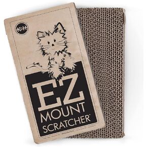 K&H Pet Products EZ Mount Window Cat Scratcher REFILL Cardboard 5 X 10 Inches - Fits K&H Cat Scratcher that Mounts to Virtually Any Smooth Surface (Refill ONLY - Frame sold separately)