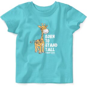 Kerusso Baby T-Shirt Born to Stand Tall - Caribbean - Baby 12 Months