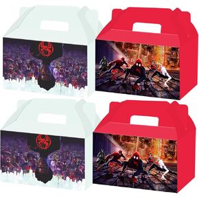 Hbavfihnbg Spidey Party Favors Boxs Treat Boxs With Handle For Spidey Party Favors Spidey Theme Birthday Goody Boxs Spidey Party Decorations Supplies in Kuwait
