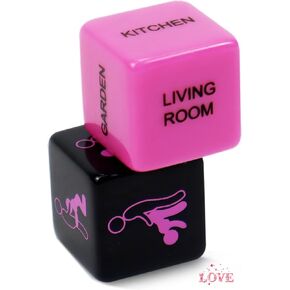 Valentines Day Gifts for Couples，Date Night Dice for Girlfriend or Boyfriend for Husband Wife Christmas Birthday Gifts for Women Men, 1 inch, 1pc-food